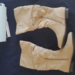 SO Tan boots size 9